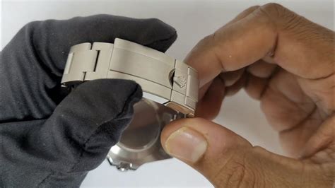 adjusting rolex band|Rolex folding clasp adjust size.